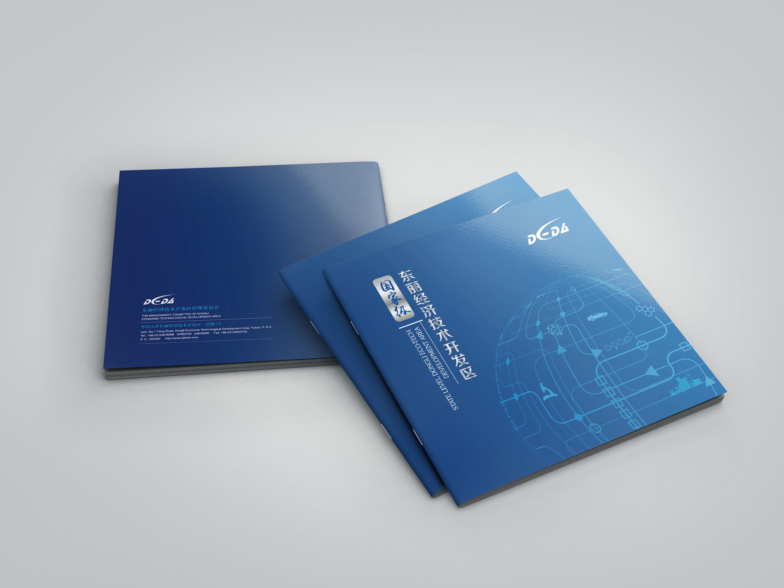 天津市东丽经济技术开发区2019版招商画册设计制作-瞰晟广告